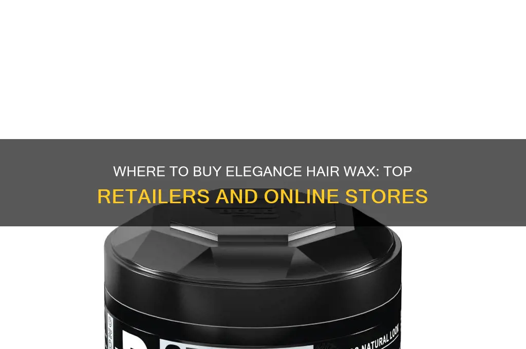 where can i buy elegance hair wax