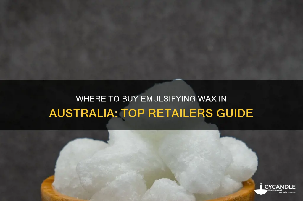 where can i buy emulsifying wax in australia
