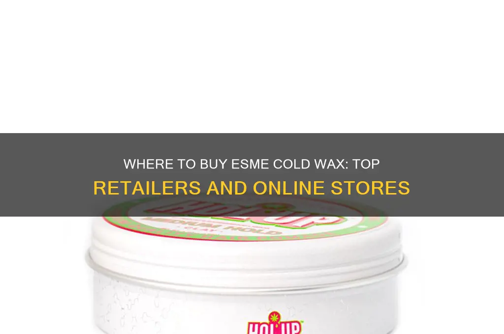 where can i buy esme cold wax