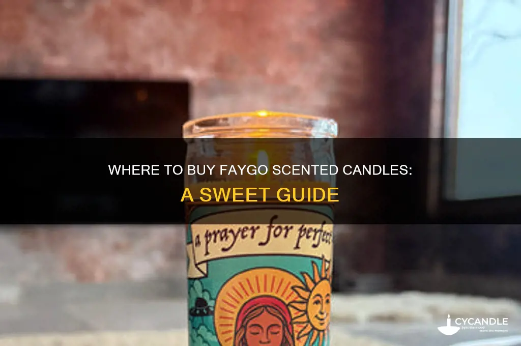 where can i buy faygo candles