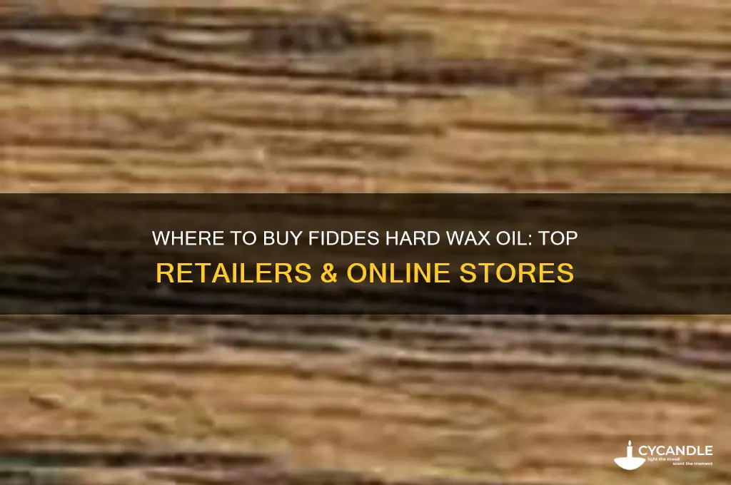 where can i buy fiddes hard wax oil