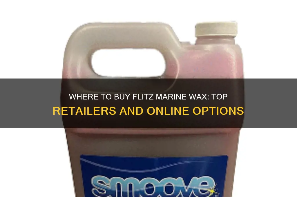 where can i buy flitz marine wax