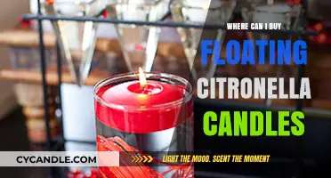Best Places to Buy Floating Citronella Candles for Outdoor Use
