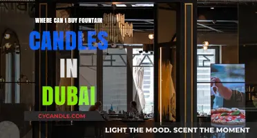 Discover Top Spots to Buy Fountain Candles in Dubai