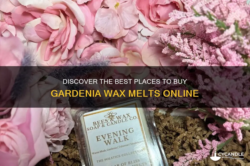 where can i buy gardenia wax melts