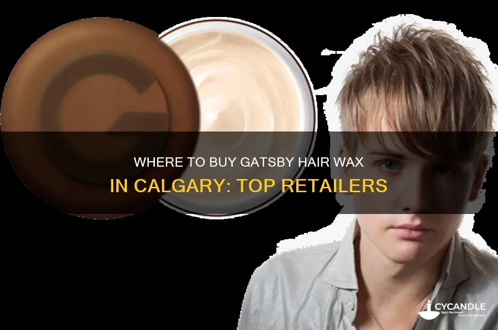 where can i buy gatsby hair wax in calgary