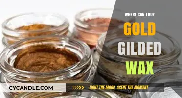 Where to Buy Gold Gilded Wax: Top Retailers and Online Sources