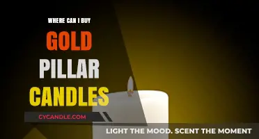 Elegant Gold Pillar Candles: Top Retailers and Online Stores to Shop