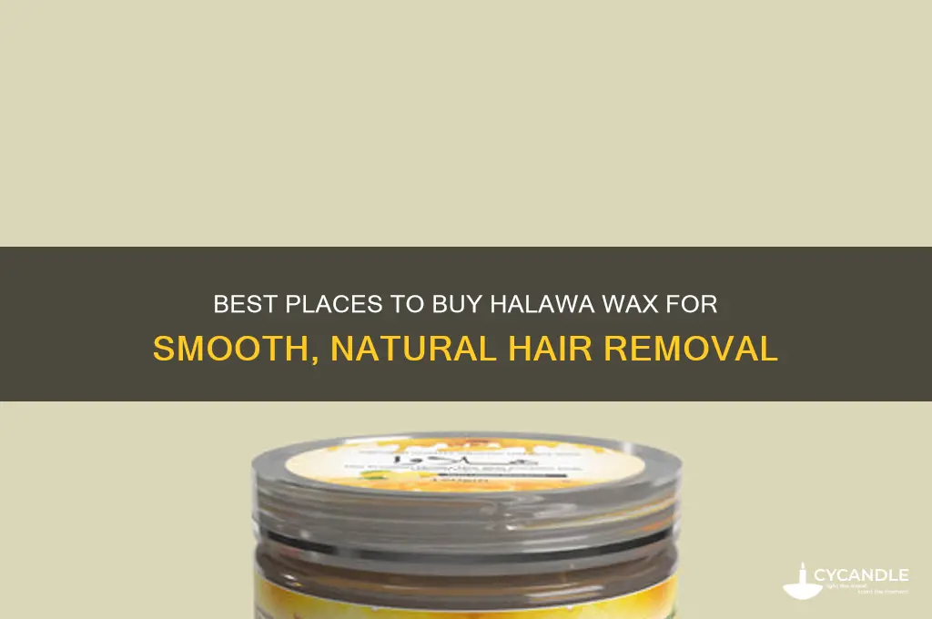 where can i buy halawa wax