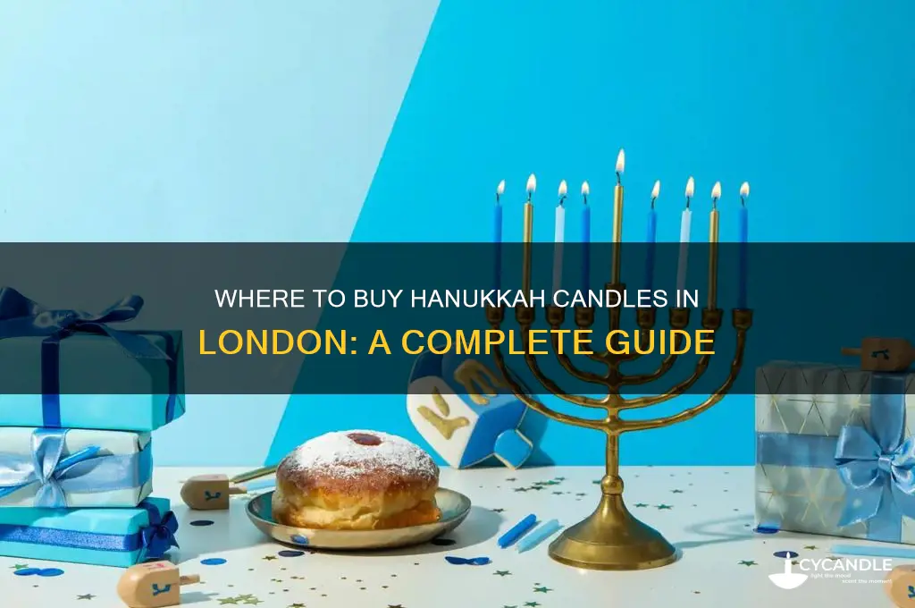 where can i buy hanukkah candles in london