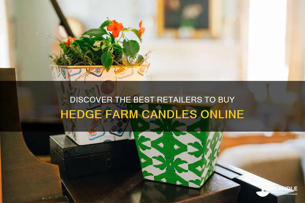 where can i buy hedge farm candles