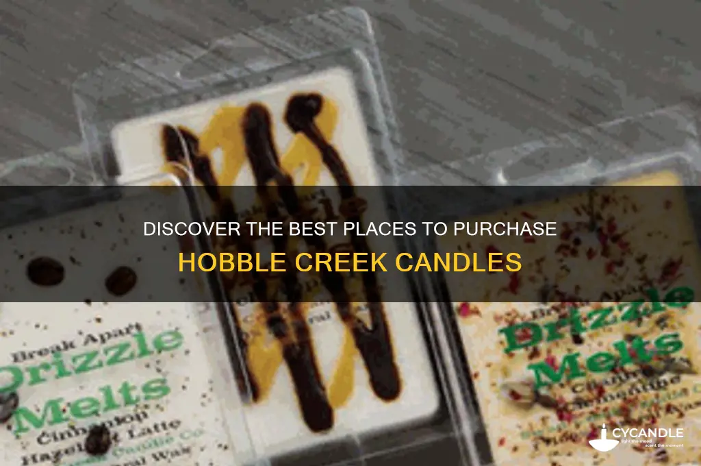 where can i buy hobble creek candles