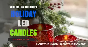 Where to Buy Home Accents Holiday LED Candles: Top Retailers