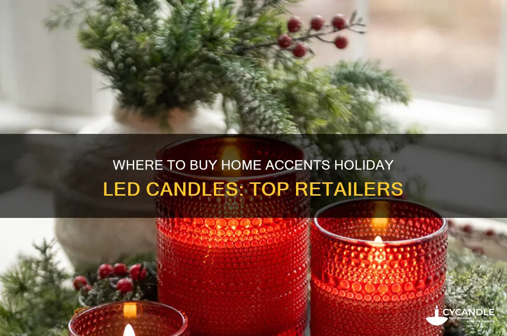 where can i buy home accents holiday led candles