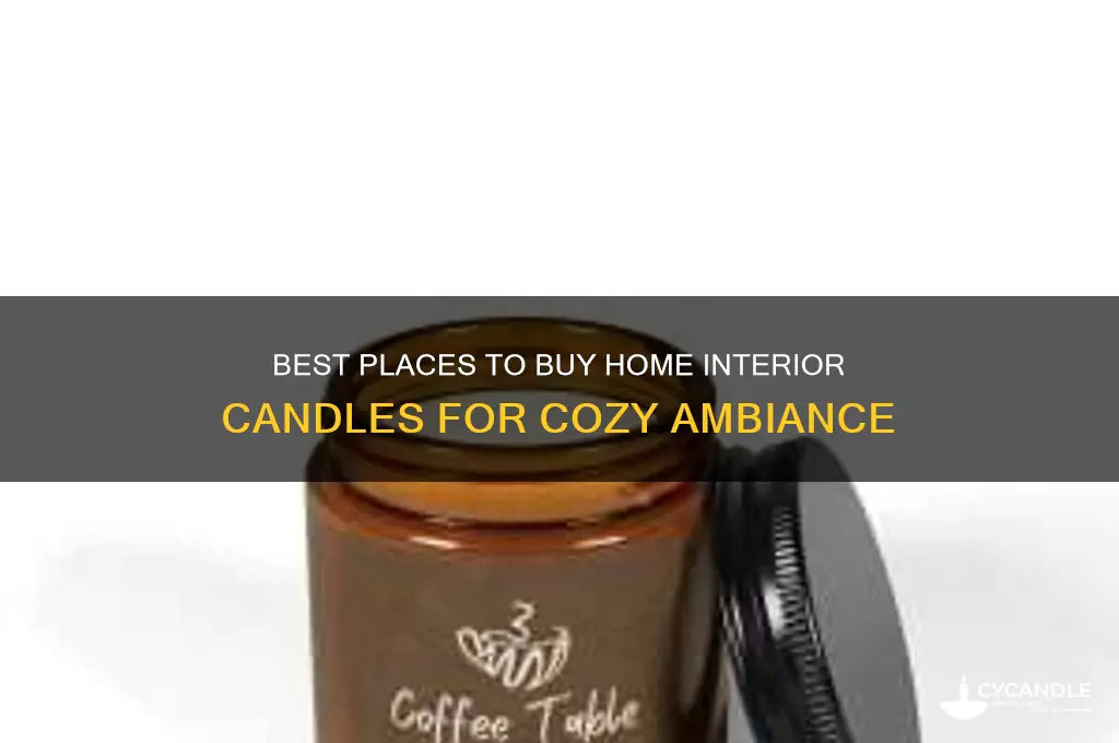 where can i buy home interior candles