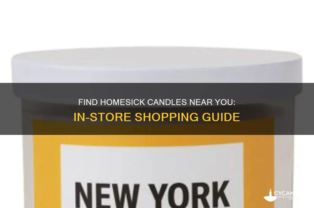 where can i buy homesick candles in store