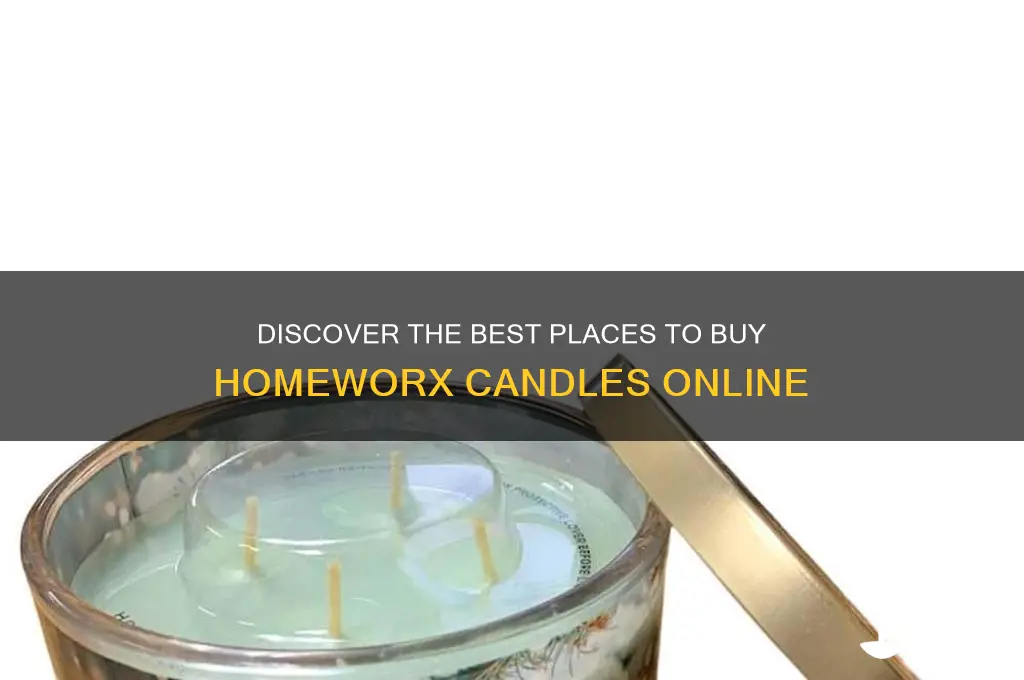 where can i buy homeworx candles