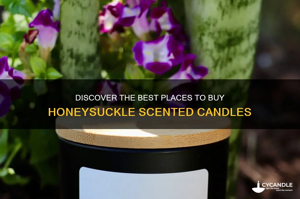 where can i buy honeysuckle candle