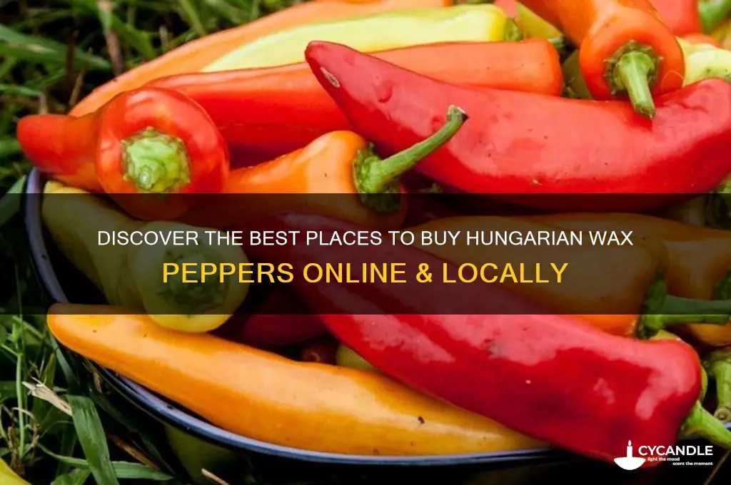 where can i buy hungarian wax peppers