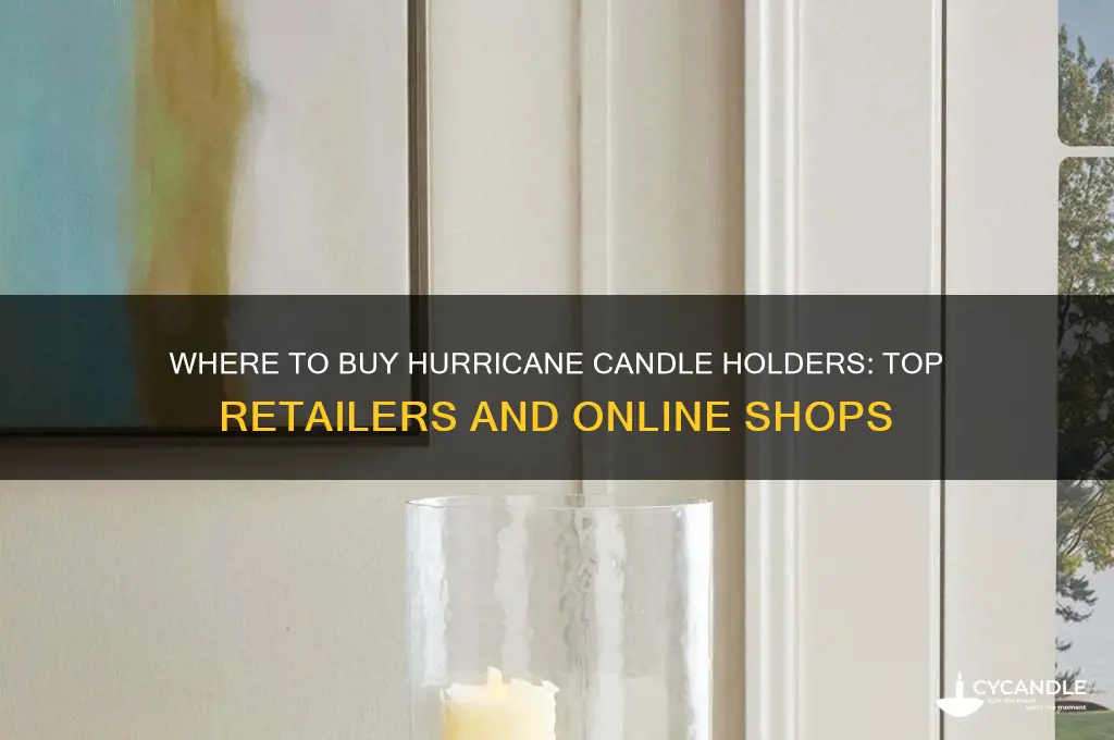 where can i buy hurricane candle holder
