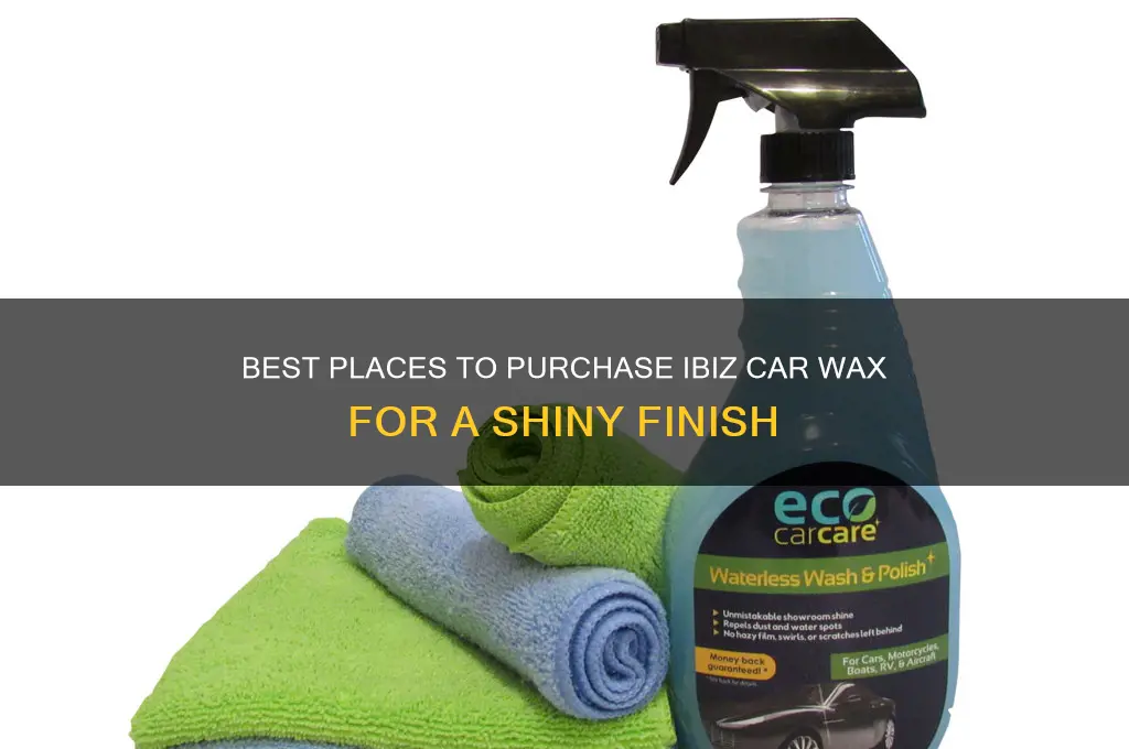 where can i buy ibiz car wax