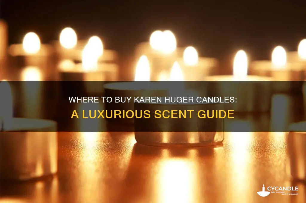 where can i buy karen huger candles