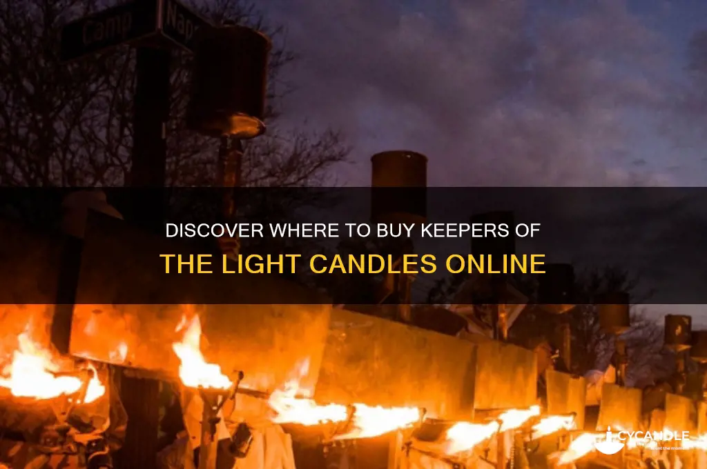 where can i buy keepers of the light candles