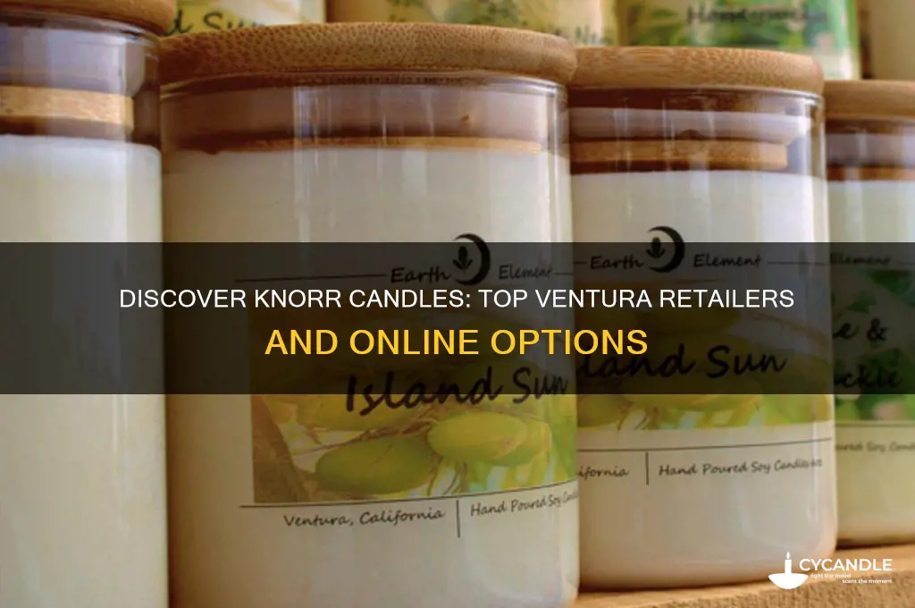 where can i buy knorr candles in ventura
