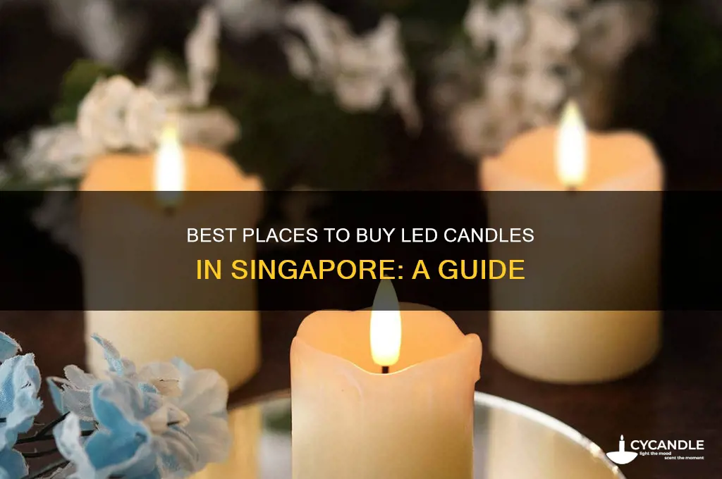 where can i buy led candles in singapore