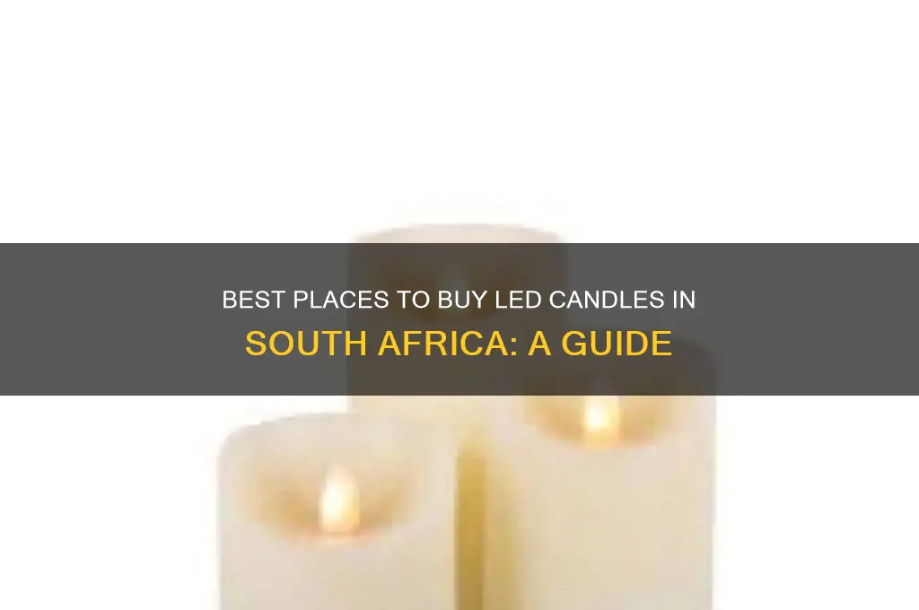 where can i buy led candles in south africa