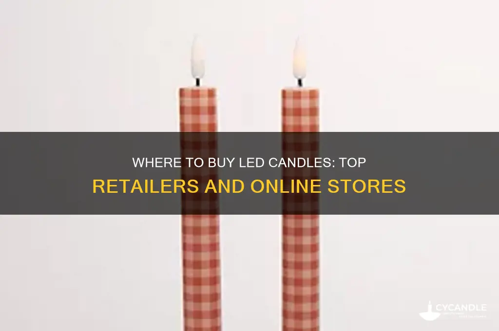 where can i buy led candles