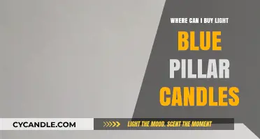 Light Blue Pillar Candles: Top Retailers and Online Stores to Buy
