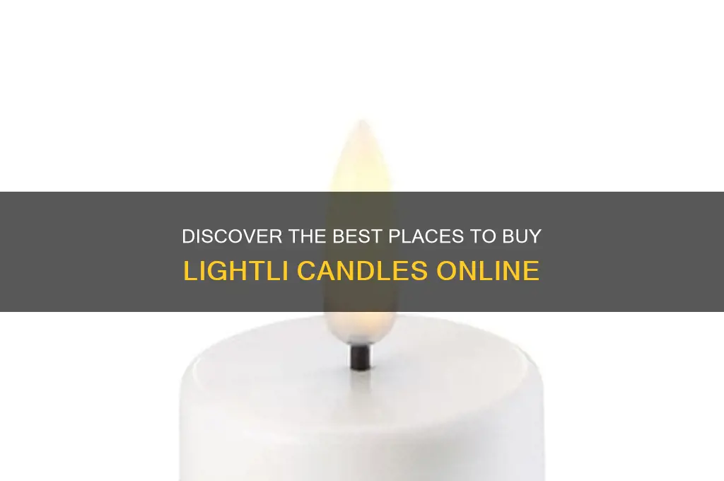 where can i buy lightli candles