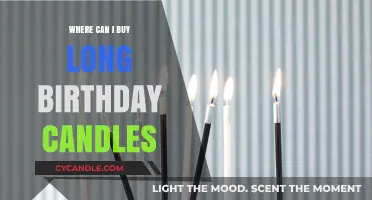 Where to Buy Long Birthday Candles for Special Celebrations