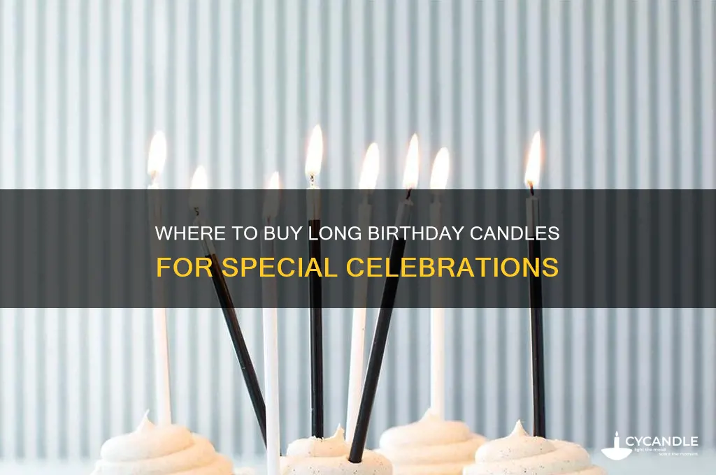where can i buy long birthday candles