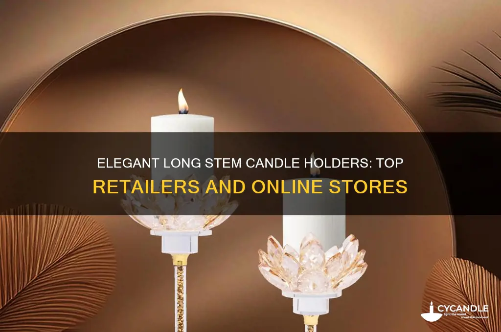 where can i buy long stem candle holders