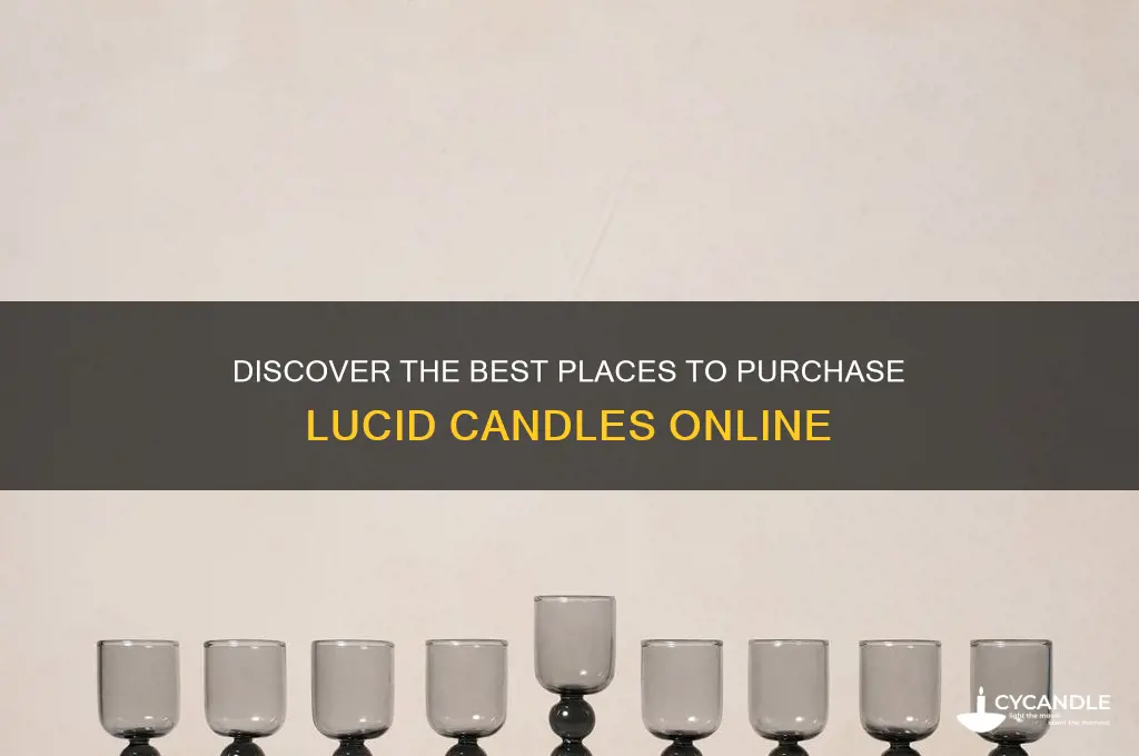 where can i buy lucid candles