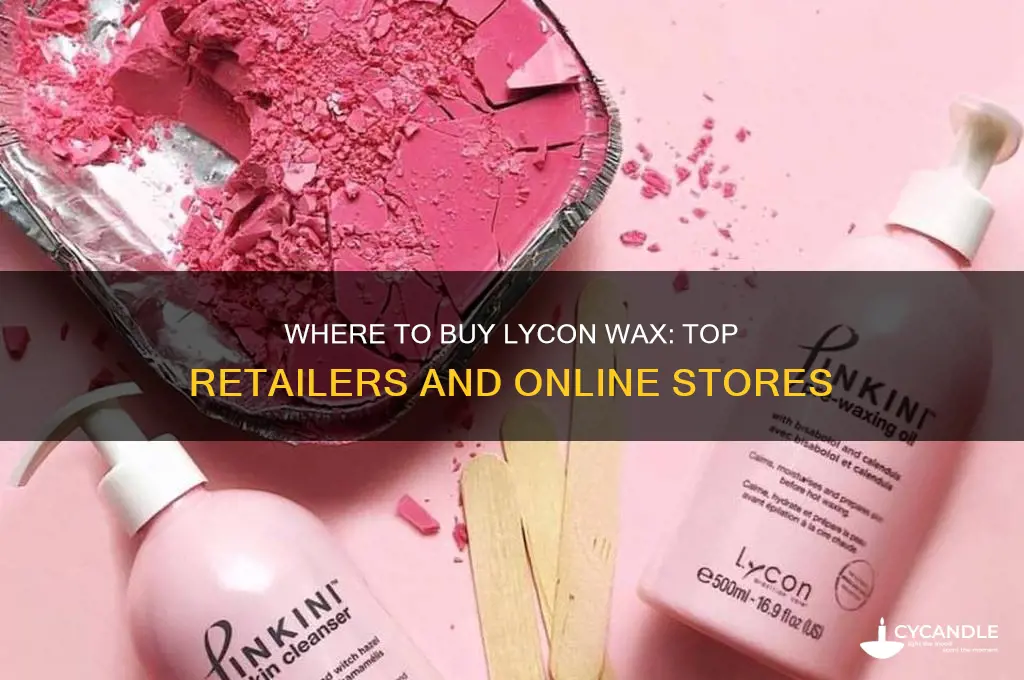 where can i buy lycon wax