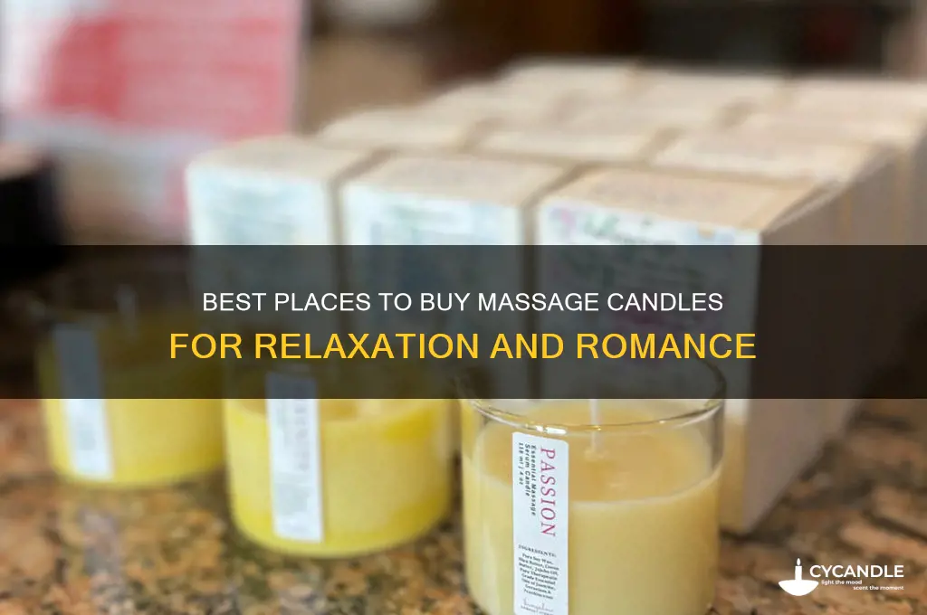 where can i buy massage candles