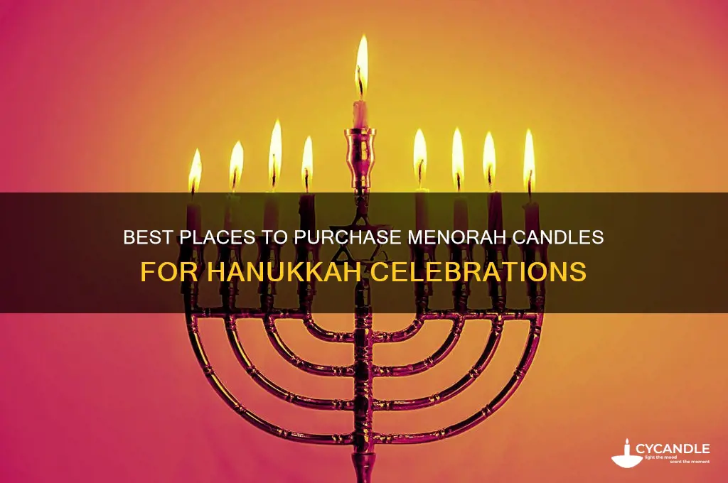 where can i buy menorah candles
