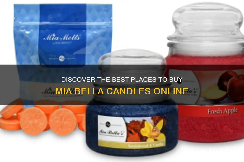where can i buy mia bella candles