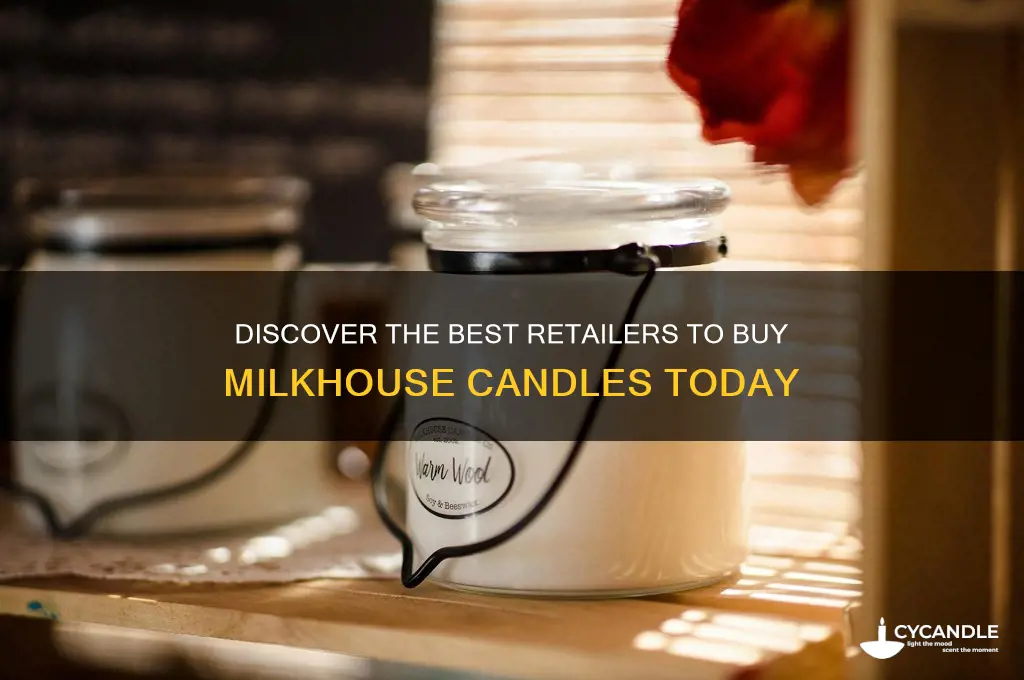 where can i buy milkhouse candles