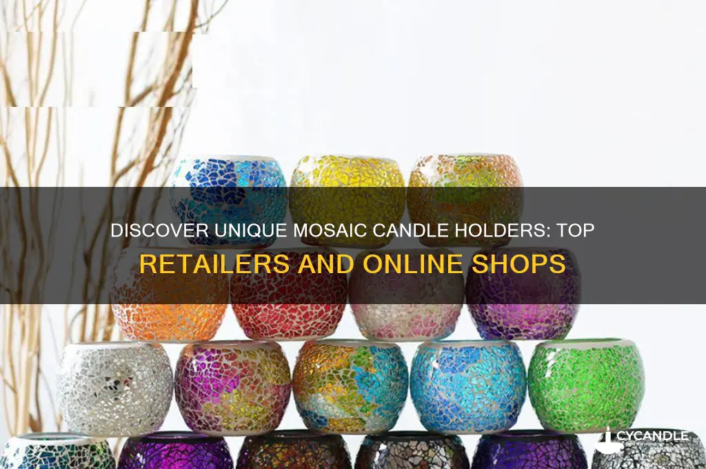 where can i buy mosaic candle holders