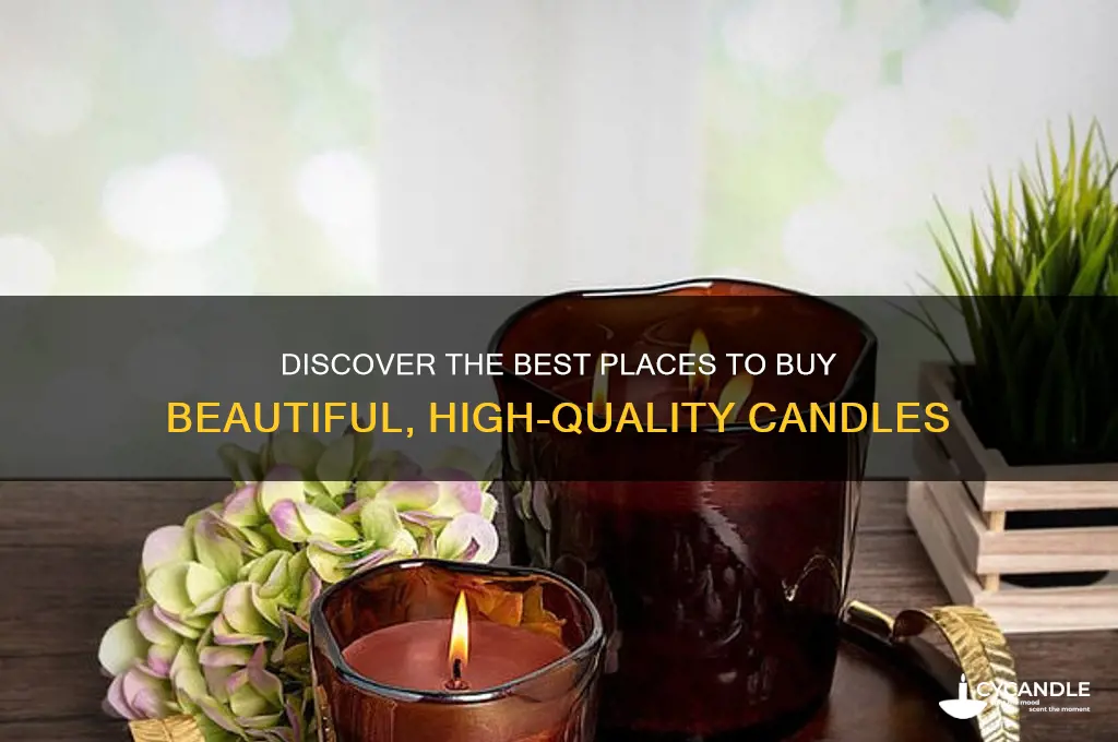 where can i buy nice candles