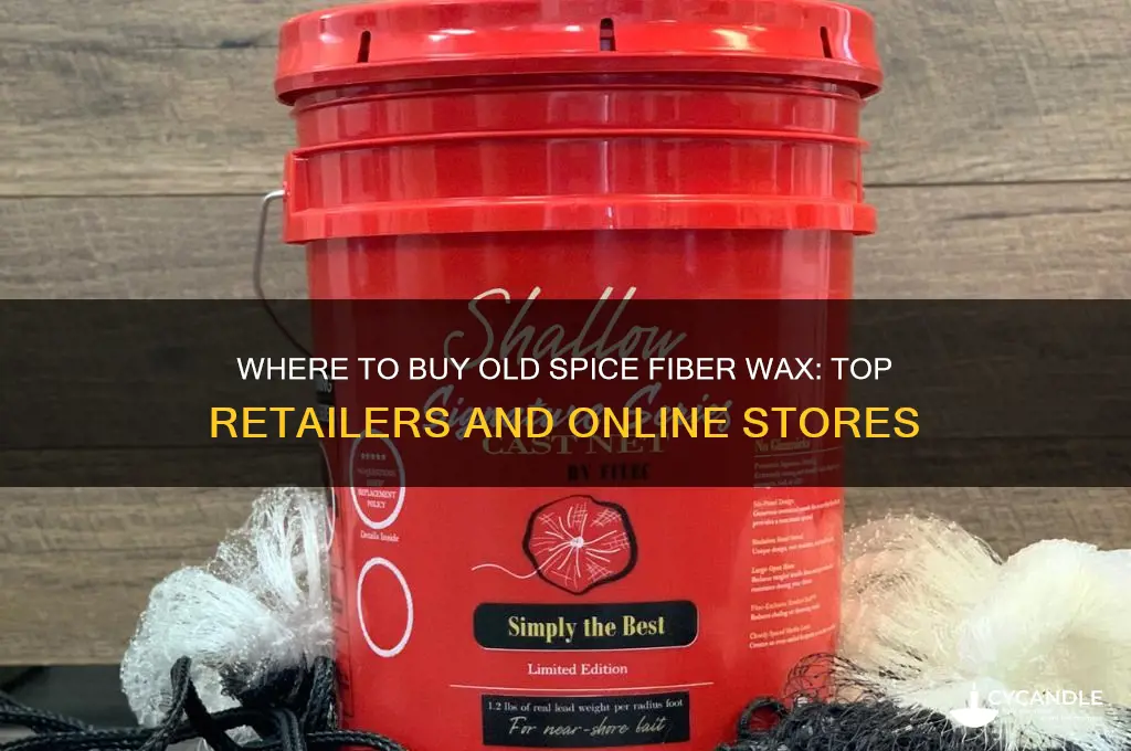 where can i buy old spice fiber wax