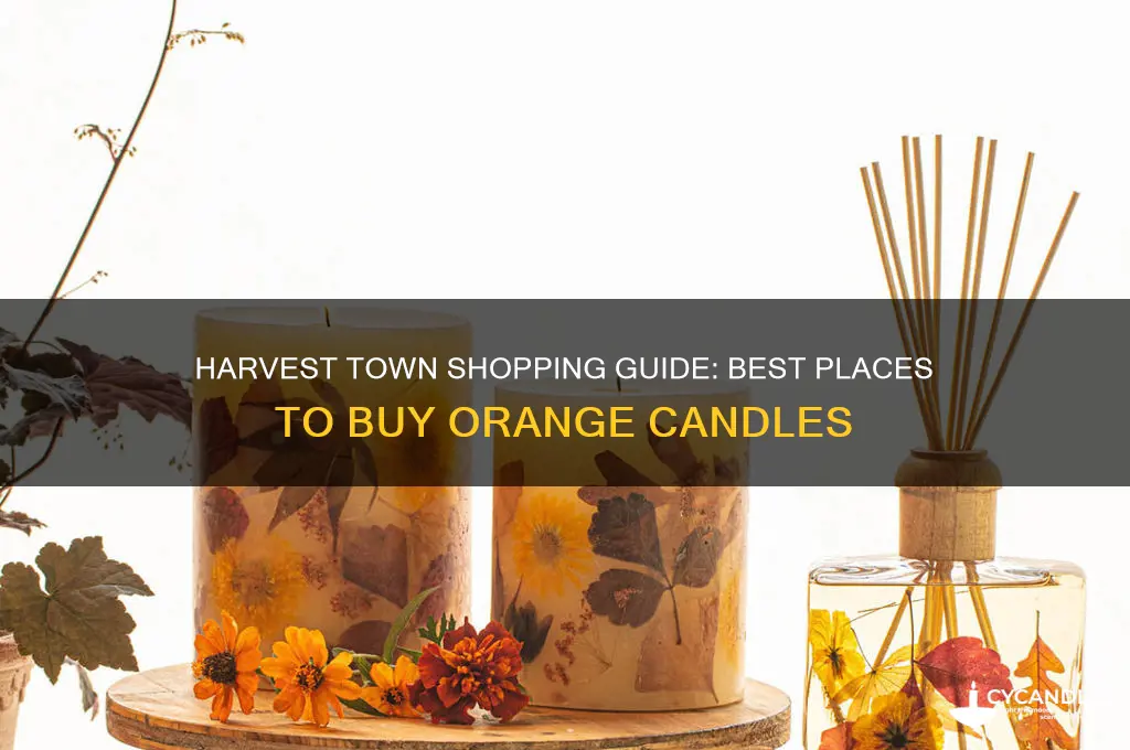 where can i buy orange candles in harvest town