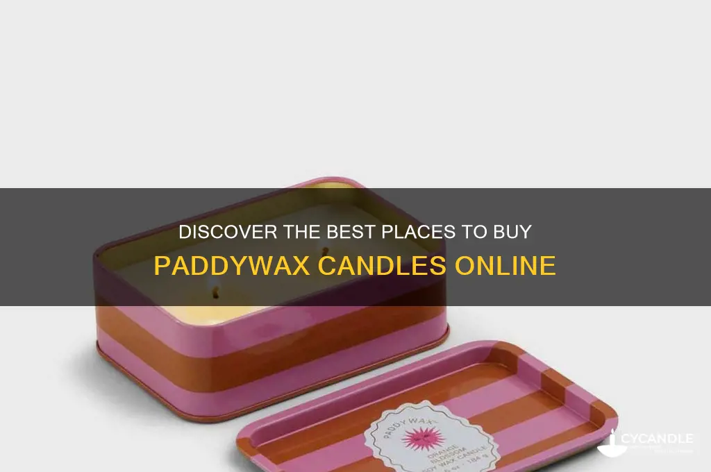 where can i buy paddywax candles