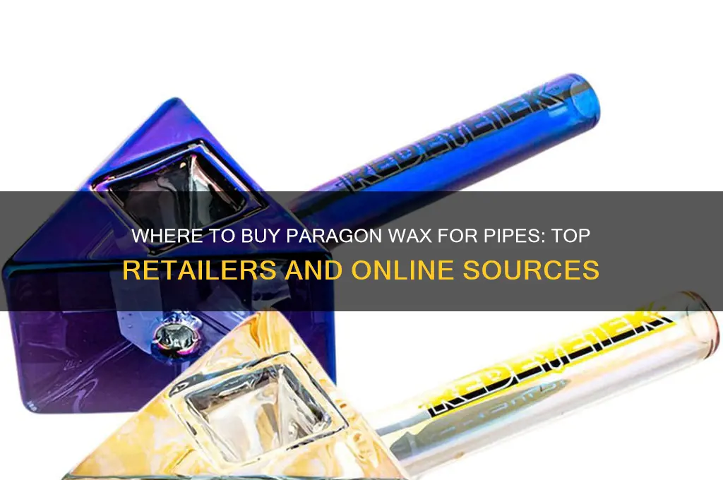 where can i buy paragon wax for pipes