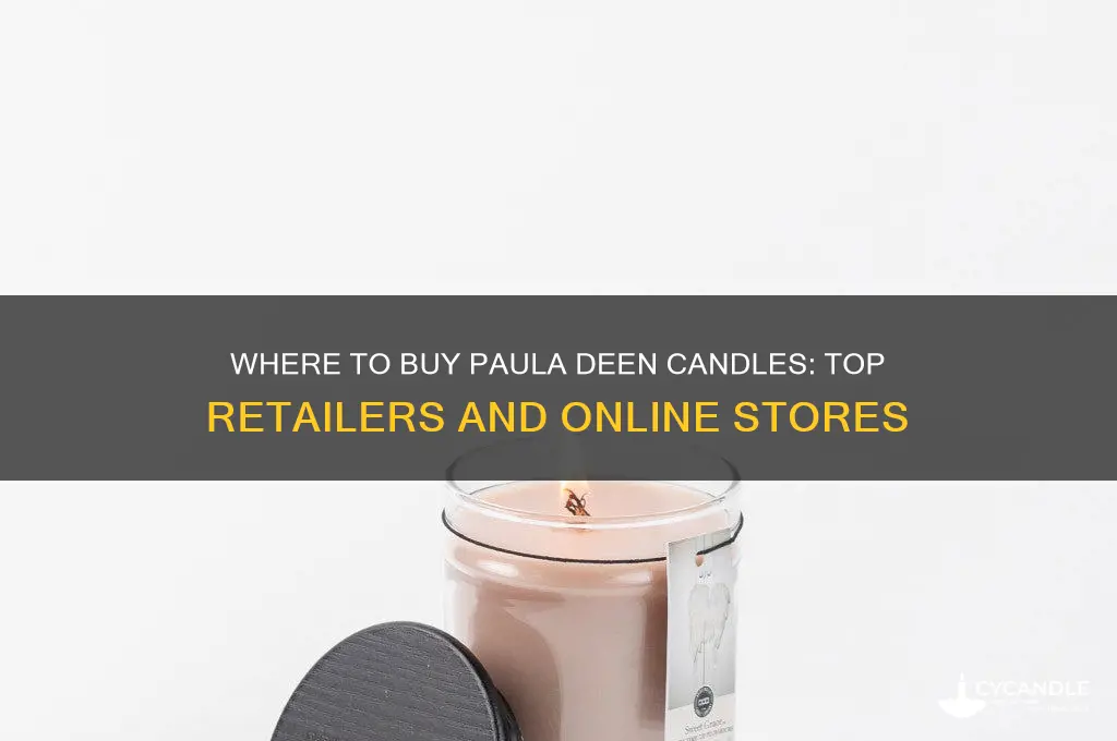 where can i buy paula deen candles