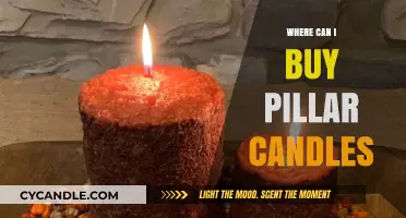 Where to Buy Pillar Candles: Top Retailers and Online Stores